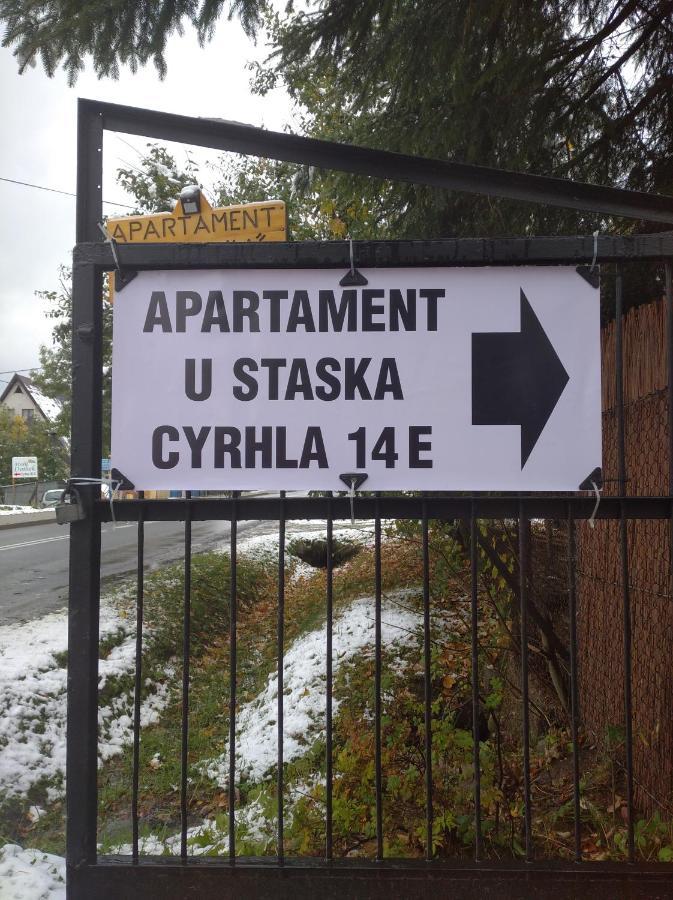 Апартаменти Apartament U Staska Закопане Екстер'єр фото